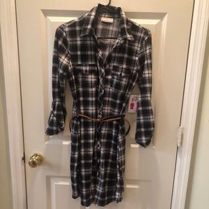 Plaid tunic/dress